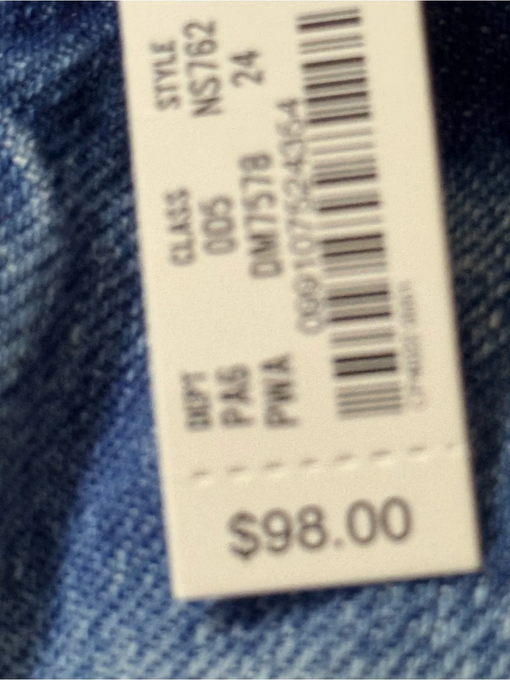 Madewell Women’s Long Denim Shorts NWT